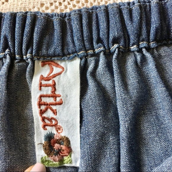 Artka asymmetric avant garde blue denim dress Med - Picture 9 of 16